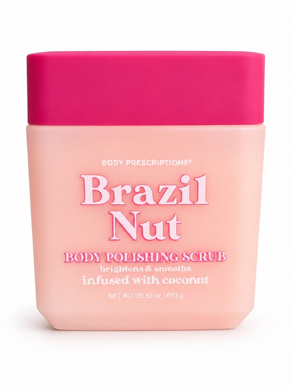 Brazil Nut Body Polishing Scrub - Pink